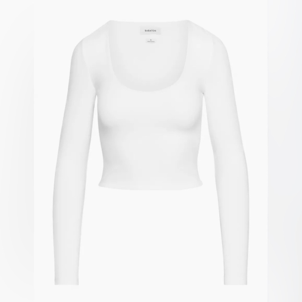 Aritzia Babaton Contour Scoopneck Longsleeve